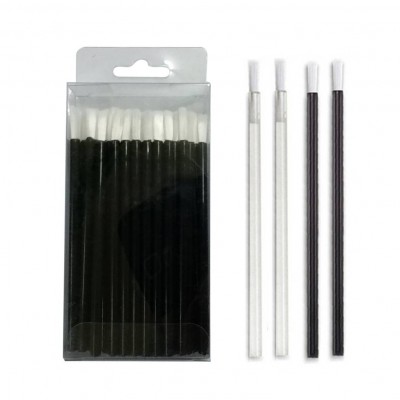 Soft Fine Nylon Hair Disposable Lip Brush In Pvc Retail Box